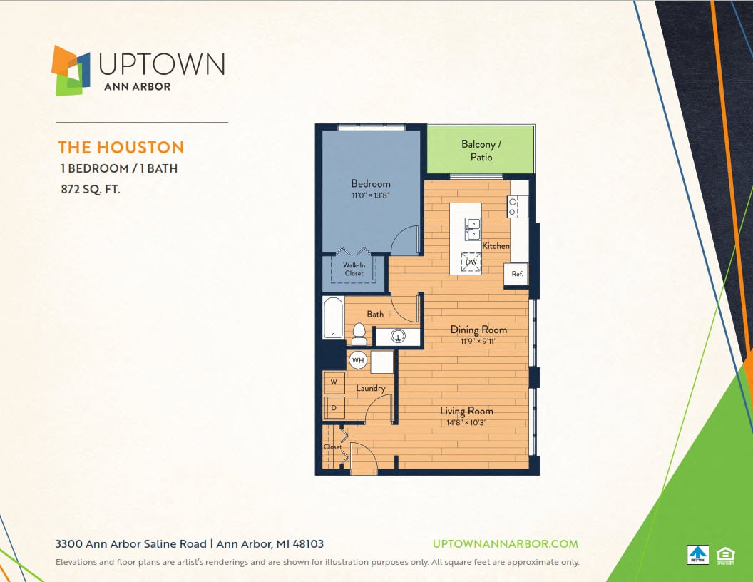 The Houston floor plan